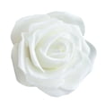 thumbnail image 4 of 100 piezas de guirnaldas de cabeza de flor de rosa artificial Sunnimix Decoración del hogar ramo de novia boda Blanco + rosa, 4 of 8
