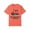 Bright Salmon, variant on Humorous Cruising Sailing Sailors Resigned Leisure Lover Novelty Canoeing Fan Floating Paddling Enthusiast Unisex Garment-Dyed T-shirt