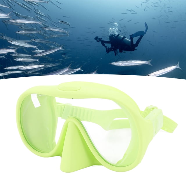 Snorkel ,Tempered Glass Diving Masks Wide View Anti Fog Swimming Goggles for Diving Swimming
