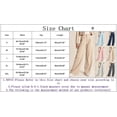 thumbnail image 3 of Women's High Waist Formal Pants Casual Commuting Temperament Slim Button Straight Pants Comfy Wide Leg Pants with Pockets, 3 of 6