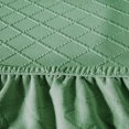 thumbnail image 3 of HAHDAXIA Stretch Spandex Computer Office Chair Covers, Removable Washable Universal Computer Chair Slipcovers Elastic Chair Seat Cover for Hotel Home Bar Wedding Party Decor (Green, Chair Sea, 3 of 5