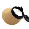 thumbnail image 1 of Abbraccia Sombrero de sol, parte superior abierta, ala ancha, lazo protector, tendencia de verano, 1 of 6
