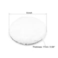 thumbnail image 2 of Uxcell 6'' Hook and Loop Polishing Pads Wool  White 2 Pack, 2 of 7
