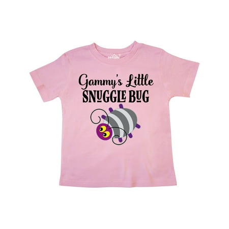 

Inktastic Gammy Little Snuggle Bug Outfit Gift Toddler Boy or Toddler Girl T-Shirt