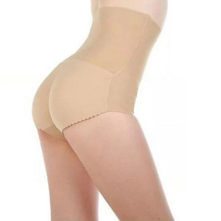 LELINTA Women's High Waist Tummy Control Padded Butt lifter Enhancer  Panties Slimming Underwear Body Shaper 