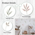 thumbnail image 2 of Watercolor Greenery Wall Decals - Set of 22 Leaves Vinyl Flower Room Decor Peel and Stick Removable Floral Stickers for Nursery Bedroom Bathroom, 2 of 5