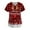 Wine_02#1026A, variant on Hearthz Holiday Scrubs Tops for Women Plus Size Stretch Womens Scrub Tops V Neck Short Sleeve Nursing Uniforms for Women with Pockets S-5xl