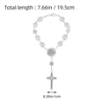 thumbnail image 5 of Pulsera de rosarios Pulsera de cuentas de oración Accesorio colgante para espejo retrovisor de coche, 5 of 5