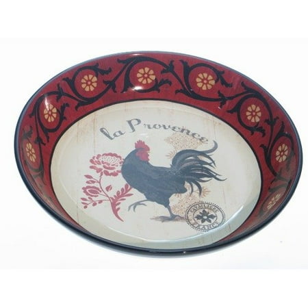 Certified International La Provence Rooster 13'' Pasta / Serving Bowl