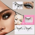 thumbnail image 4 of GHSOHS 1 Pair Eyelashes Diy Eyelash Extension Lash Clusters Glue Bonded C Curling Natural Single Eyelashes Thin False Eyelashes Soft Lash Extension, 4 of 7