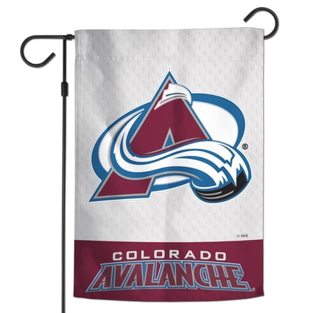 WinCraft Colorado Avalanche 12 x 18 Applique Garden Flag