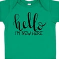 thumbnail image 4 of Inktastic Hello, I'm New Here Hand Drawn Type Boys or Girls Baby Bodysuit, 4 of 5