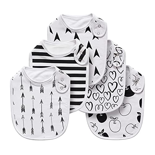 teething bibs with snaps