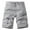 Gray, variant on Njoeus Mens Classic Relaxed Fitted Cargo Short, Men Casual Multi Pockets Outdoor Work Cargo Shorts with No Belt S-5XL (Available in Big & Tall Sizes)