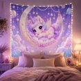 thumbnail image 2 of Toned Core Winged With Unicorn Flowing Mane Tail, Mystical Fantasy for Space Lovers, Galaxy Room Decor, Valentine's Day Gift, Tapestry Wall Hanging for Bedroom and Dorm, 2 of 7