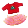 thumbnail image 5 of 2 Trajes Suéteres Ropa para Muñecas de 18 '' Nuestra Generación Tops Pantalones de Vestir de Encaje Legging con Sombrero Accesorios Baoblaze Traje de suéter de muñeca, 5 of 5