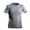 Gray, variant on Xunlbb Mens T-shirt Summer Lightweight Mens Tops with Short Sleeves Crew-neck Smooth T-shirt Breathable Moisture-wicking Activewear Gym Training Workout Plus Size