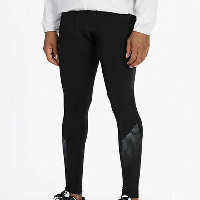 AherBiu Men's Compression Pants Athletic Tight Quick Drying Workout Leggings Running Basketball Active Baselayer Pants