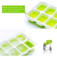 thumbnail image 3 of TIMIFIS Ice Trays 4Pack Easy-Release Flexible Spill-Resist Removable Lid Kitchen Gadgets, 3 of 8