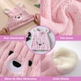 thumbnail image 4 of Toalla para Cabello,Toalla de Microfibra para el Cabello,2 Toallas de Secado de Pelo Ultra Suaves y Absorbentes,Gorro de BañO de Secado RáPido para Mujeres, Adultos o NiñAs,Rosa y Beige, 4 of 4
