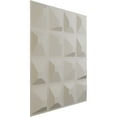 thumbnail image 2 of Ekena Millwork 19 5/8"W x 19 5/8"H Tristan EnduraWall Decorative 3D Wall Panel, UltraCover Satin Blossom White (Covers 2.67 Sq. Ft.), 2 of 6