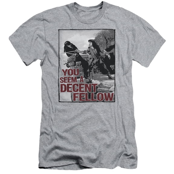 Princess Bride Fellow Adult 30/1 T-Shirt Athletic Heather