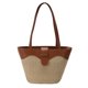 thumbnail image 1 of Bolsa vagabundo de moda para mujer de paja para axilas de gran capacidad para regalo (marrón) Ehuebsd Para Estrenar, 1 of 9
