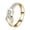 D, variant on YYKihy Friendship Love Knot Ring Gold Plated Diamond Love Knot Promise Ring Twisted Rope For Women