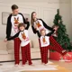 thumbnail image 4 of Conjunto de pijama de 2 piezas con estampado de árbol de Papá Noel para Navidad de 2024, conjunto de pijama para padres e hijos, pijama para bebé, 4 of 5