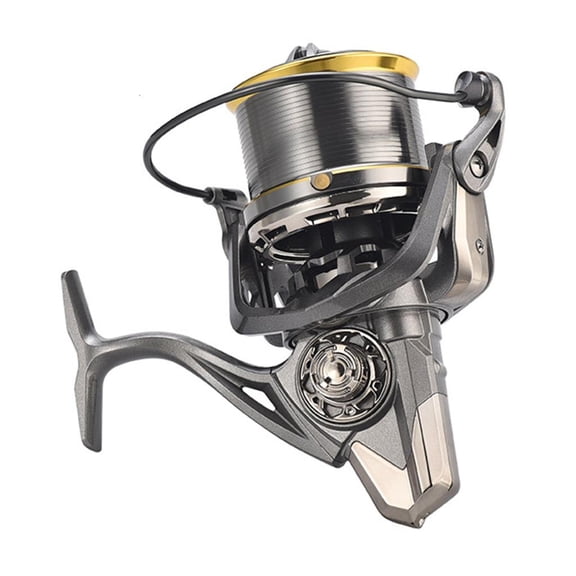 Jesscasday Reel Freshwater 8000-14000Series Ultralight Lake Fishing Reel Sea Fishing Wheel Metal Reel Tall Speed