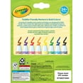 thumbnail image 2 of Crayola Gumball Tip Toddler Markers, 8 Ct Ultra Clean Washable Markers, Toddler Crafts, Gifts Preschoolers, 24 Months, 2 of 2