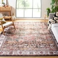 thumbnail image 3 of SAFAVIEH Tucson Faith Traditional Machine Washable Area Rug, Ivory/Green, 10' x 14', 3 of 10
