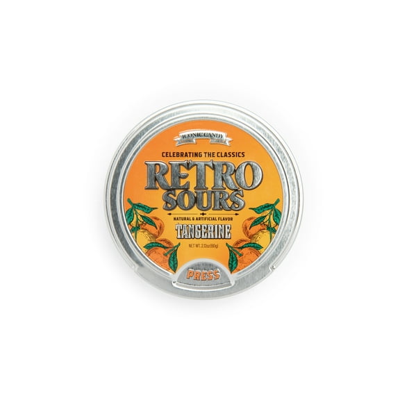 Retro Sours Tangerine 2.13oz Tin