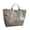 Black, variant on NexTorq Gingham Plaid PVC Tote Bag for Women, Letters Print Handbag Waterproof Plastic Hobo Handbag Summer Tote for Beach, Pool & Ideal Gift, Black