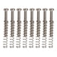 thumbnail image 2 of 4x 8x tornillos de montaje de pastilla Humbucker de Metal y resortes piezas de repuesto de guitarra eléctrica para guitarra eléctrica Musical instrume 4 piezas, 2 of 8