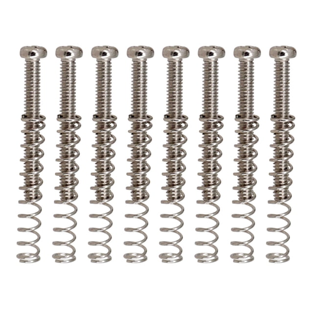Resortes de tornillos de marco de pastilla de doble bobina, tornillos de montaje de pastilla Humbucker y resortes para guitarra eléctrica Musical , ARGÉN Argén shamjiam Tornillos de marco Humbucker