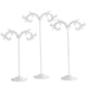 thumbnail image 3 of 3 expositores de pendientes en forma de T para joyas y organizadores Ola blanca, 3 of 9