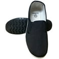 thumbnail image 1 of Sedroc Kung Fu Shoes Black Rubber Sole Slip on Canvas Wushu Slippers, 1 of 9