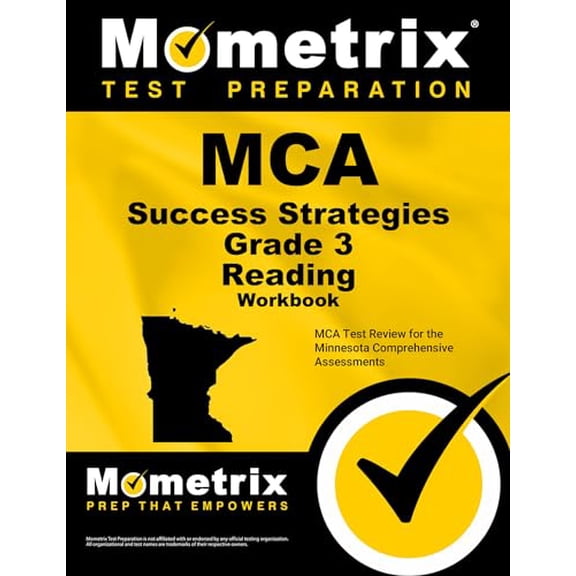 Pre-Owned MCA Success Strategies Grade 3 Reading Workbook: MCA Test Review for the Minnesota Comprehensive Assessments Paperback