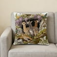 thumbnail image 2 of DefiDgd Vintage Animal Floral Velvet Throw Pillow Covers Home Decor,Three Dimensional Design Retro Pillowcase Cushion Cover for Bed Sofa Living Room Decoration(L), 2 of 6