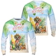 thumbnail image 3 of German Shorthaired Pointer Hello Summer with Sunglasses and Surfboard Tropical Vibes All Over Print 3D Sweatshirt Unisex Merch GSP Lover Dog Gift - 00007, 3 of 6