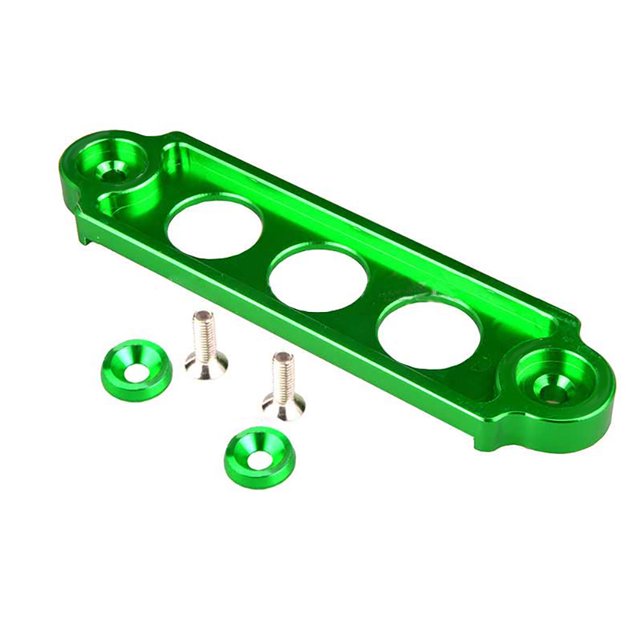 CARTTOU Car Racing Battery Tie Down Hold Bracket Lock Anodized for JDM Honda Civic/CRX 88-00 Car Accessory