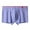 Blue, variant on WIZUTIZ Mens Classic Plaid Underwear Boxers Breathable Comfy Cotton Boxer Briefs Lounge Sleep Shorts