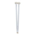 thumbnail image 2 of Ensemble de Maillets pour Tambour, Poignées en Érable, Tambours, Maillets, Accessoire, Tête en Feutre, 2 Pcs, Durable pour Jouer, Blanc, 2 of 8
