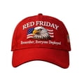 thumbnail image 5 of Red Friday Art Printed Baseball Cap With Adjustable Snapback Closure For Men And Women, 5 of 5