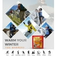 thumbnail image 6 of NFTIGB 30 Pack Toe Warmers with Adhesive Backing - Long Lasting Safe Natural Odorless Air Activated Disposable Warmers for Skiing Camping Sport - up to 8 Hours of Heat, 6 of 11