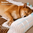 thumbnail image 4 of Pet Couch Covers for Dogs, Dog Couch Cover Bed Plush Pet Mat for Furniture Protector Cream Square Plaid Cozy Washable Sofa Cover for Cats, Medium, Black, 4 of 5