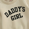 thumbnail image 5 of Baby Outfits For Girls Daddys Baby Clothes Fall Winter Outfit Sweatshirt Pants Set Jumper Sweatpants Suit Baby Boy's Clothing Beige 0 Months-6 Months, 5 of 7