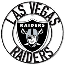 Imperial Las Vegas Raiders 24'' Wrought Iron Wall Art