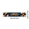 thumbnail image 5 of Golden Theme Banner Decorative Design 70th Birthday Balloon Decoration for Birthday Party Indoor Celebration Event Decoration, 5 of 9